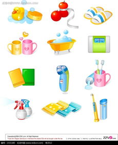 免費(fèi)日用品手繪立體圖形AI素材下載推薦